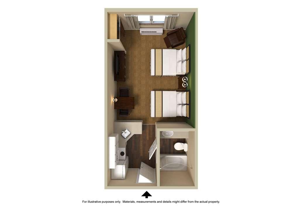 Extended Stay America Suites - Fremont - Warm Springs Warm Springs District Rum bild